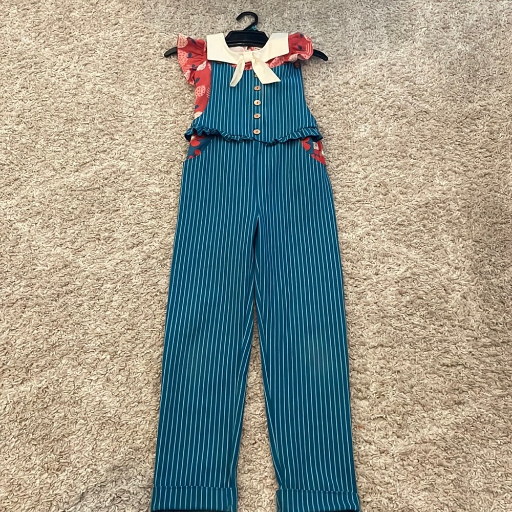 Girls Wild Hearts Romper and Top Size 10
